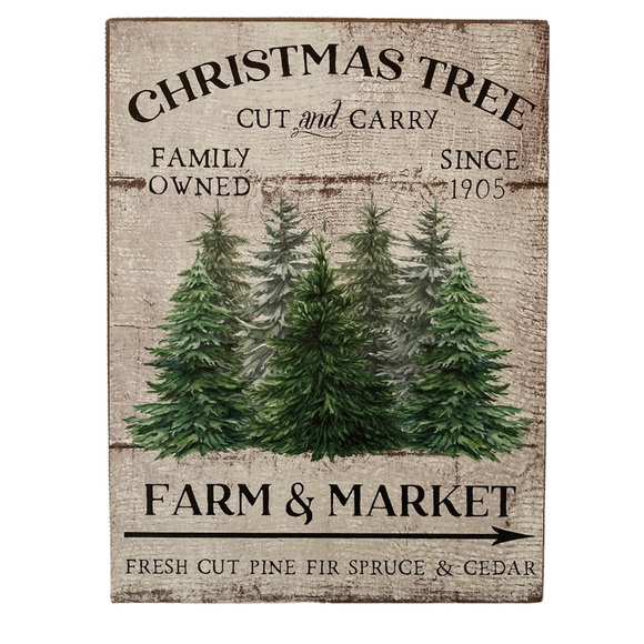 Other - Christmas Tree Frame Vintage Look BNWT